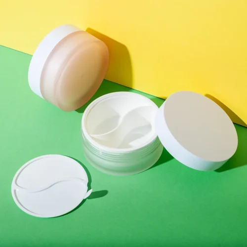 Tarro cosmético de crema de doble cámara de 50 ml - imagen 1