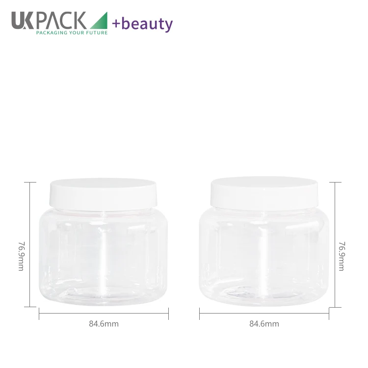 PET Cosmetic Body Butter 300g Cream Jar - vista 6