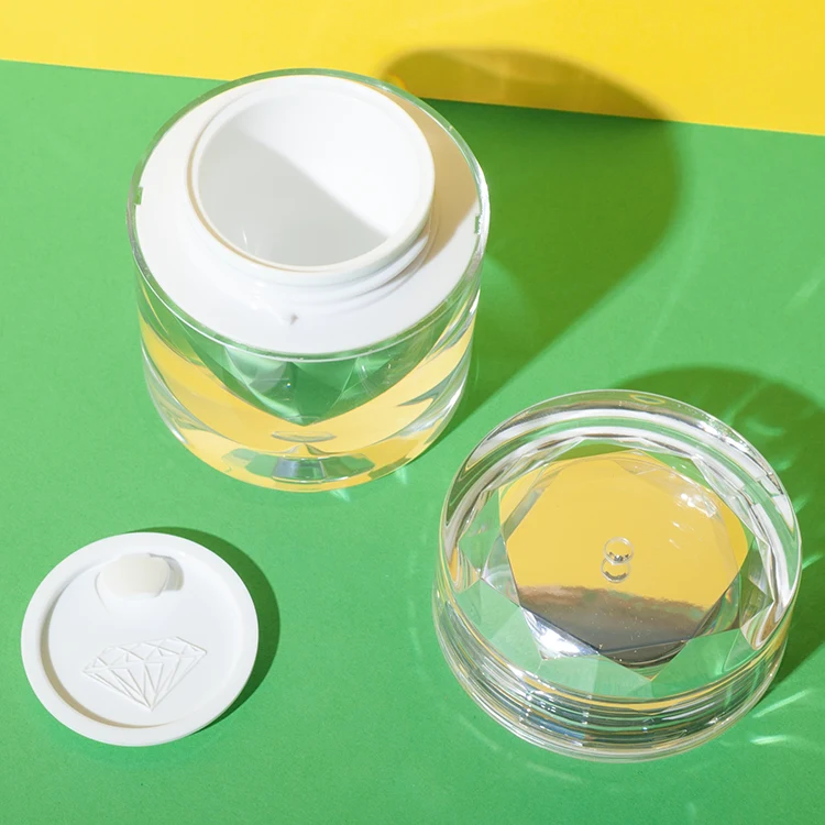 PMMA forma de diamante de lujo cosmetic jars 15ml 30ml 50ml 4 — imagen 11