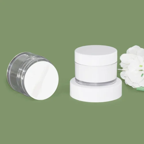 Customized 100g Cosmetic Jar with Spatula for Cream - vista 1