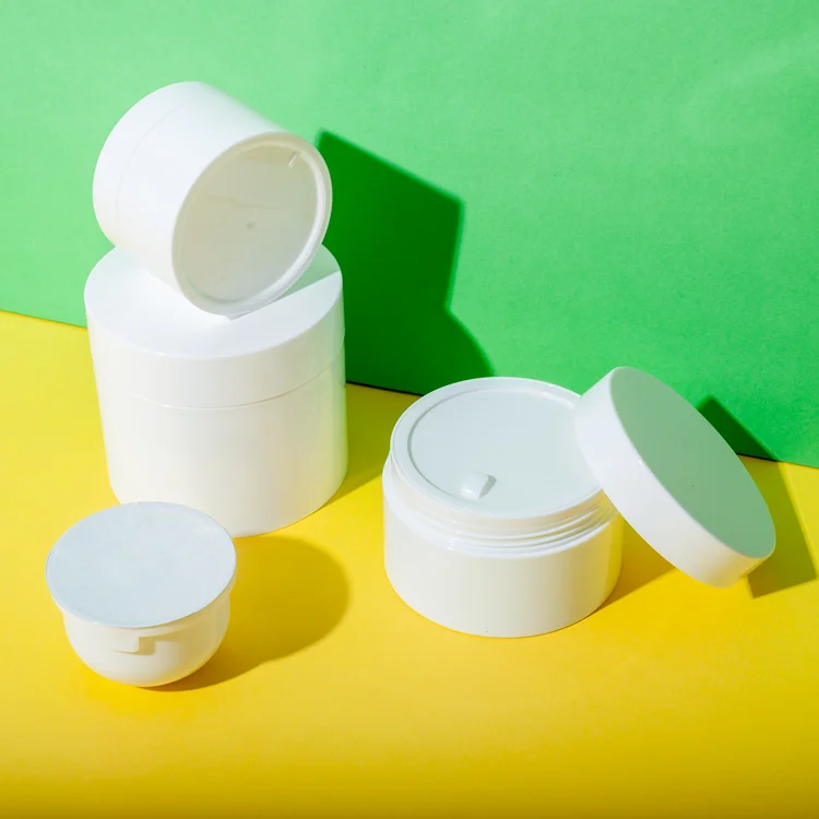 Tarro cosmético recargable de PP para crema, 50/100/200 g – vista 2