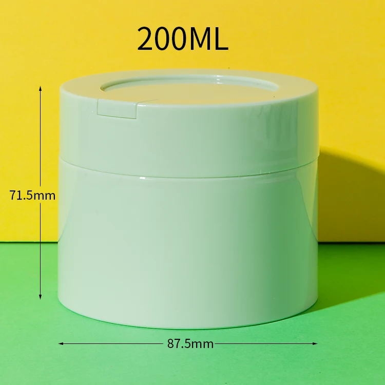 Tarro cosmético reutilizable de PP, 100/150/200 ml – vista 6