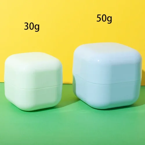 Tarro Cuadrado de PP para Cremas 30 g 50 g con Tapa Interior – vista 1