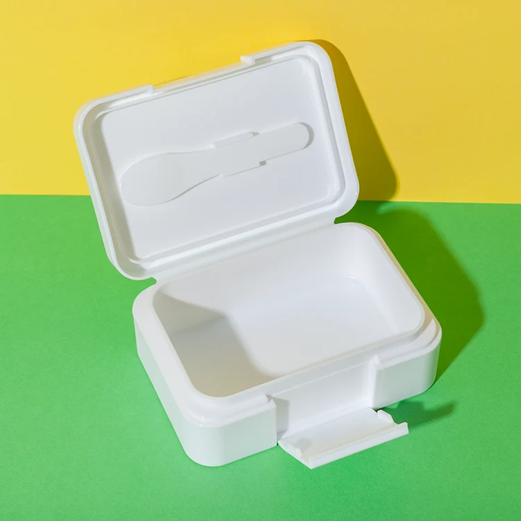 PP Plastic Flip-Top Square Hair Wax Jar 100ML - vista 3