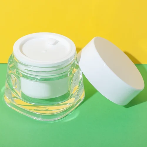 Tarro Cuadrado Transparente de Acrílico para Cremas 50 g – vista 1