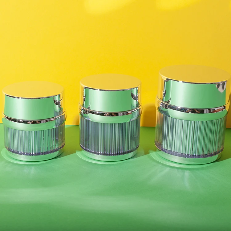 Tarro de Acrílico Metalizado para Cremas 15 g 30 g 50 g – vista 1