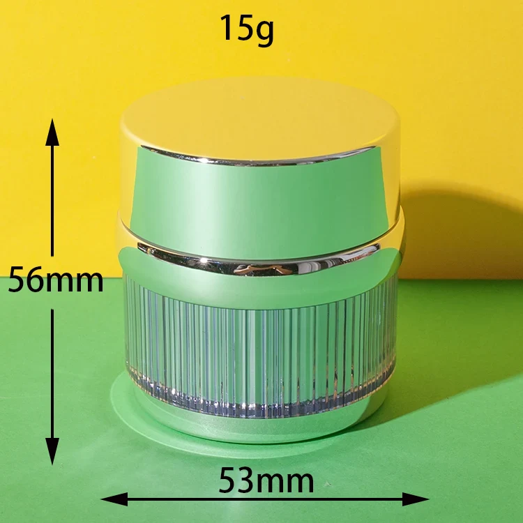 Tarro de Acrílico Metalizado para Cremas 15 g 30 g 50 g – vista 2
