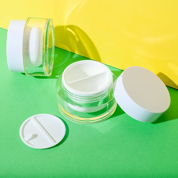 Tarro de crema de doble cámara de 25 ml - UKPACK - imagen 1
