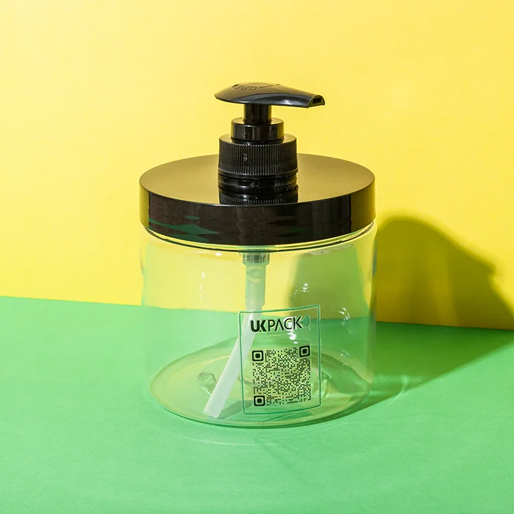 Tarro de PET de 300 ml y 400 ml con dosificador para cosmética – vista 5