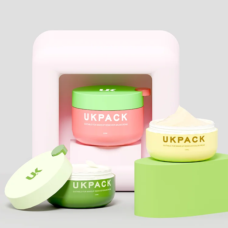 Macaron-Style Multi-Size PP Makeup Remover Jar - vista 3