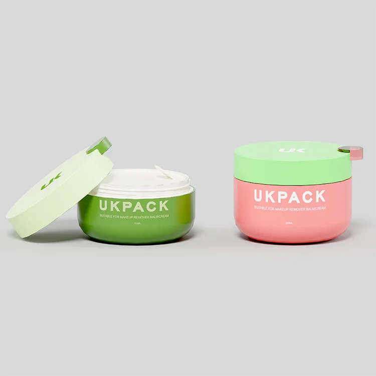 Macaron-Style Multi-Size PP Makeup Remover Jar - vista 5