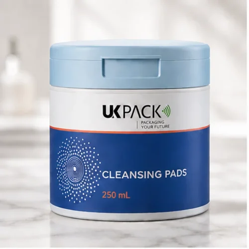 250ml PP Makeup Remover Cotton Pads Jar - vista 1