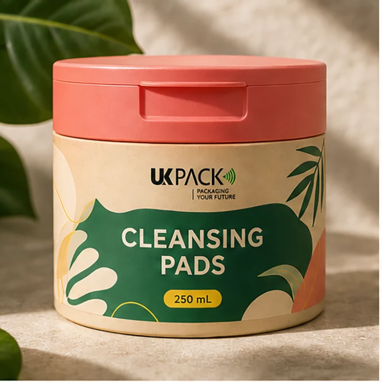 250ml PP Makeup Remover Cotton Pads Jar - vista 2