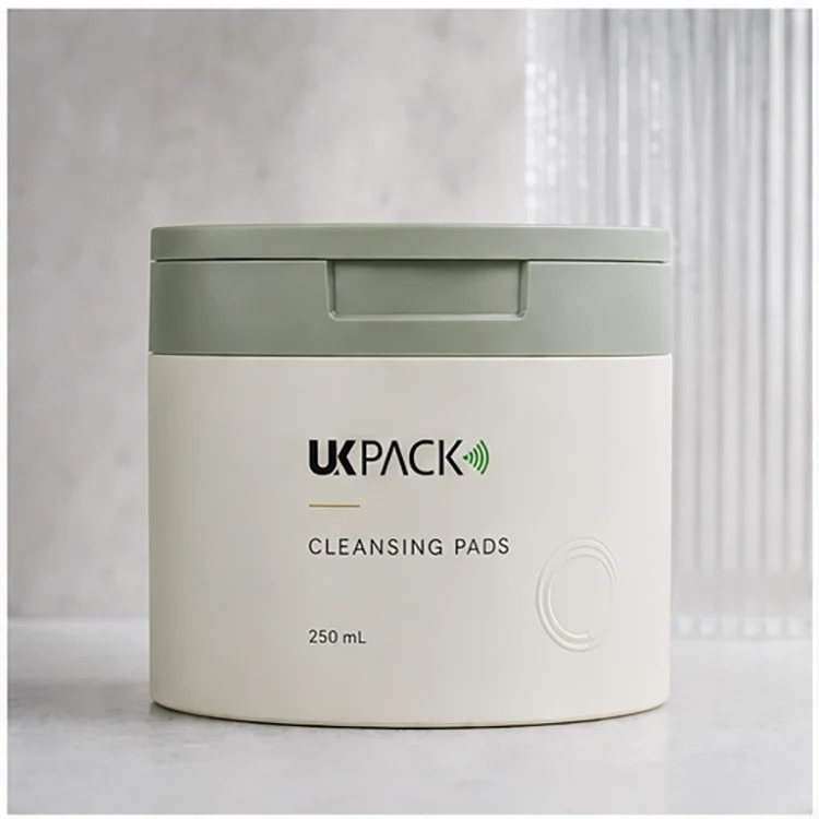 250ml PP Makeup Remover Cotton Pads Jar - vista 3