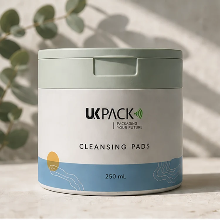 250ml PP Makeup Remover Cotton Pads Jar - vista 4
