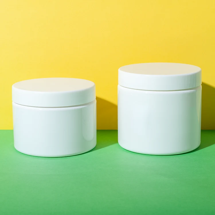 PET Plastic Hair Souffle Container 300ML 400ML - vista 1