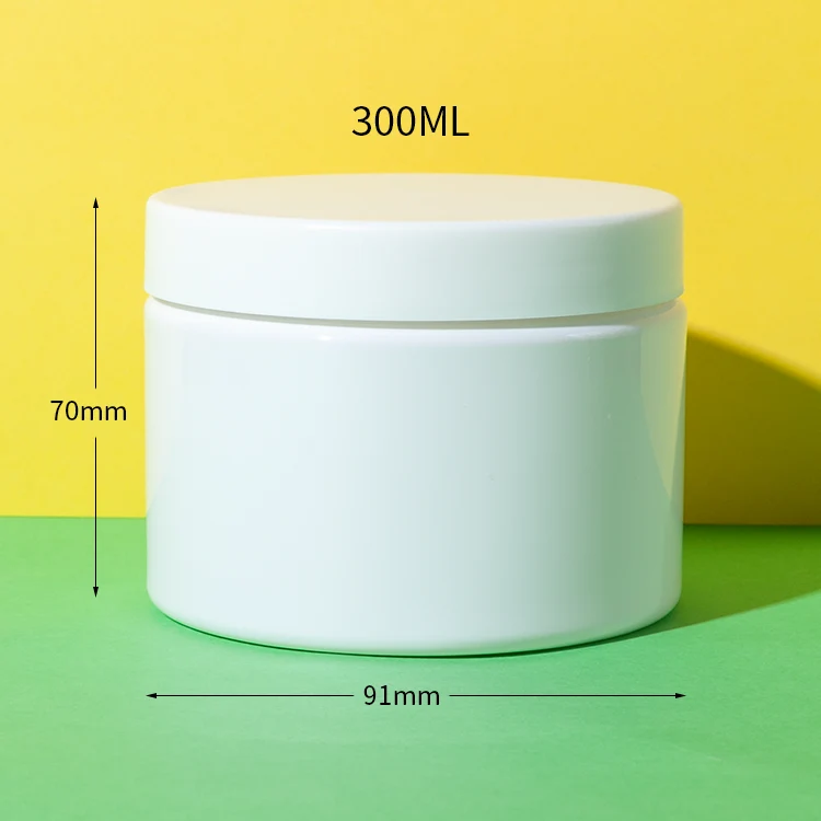 PET Plastic Hair Souffle Container 300ML 400ML - vista 2