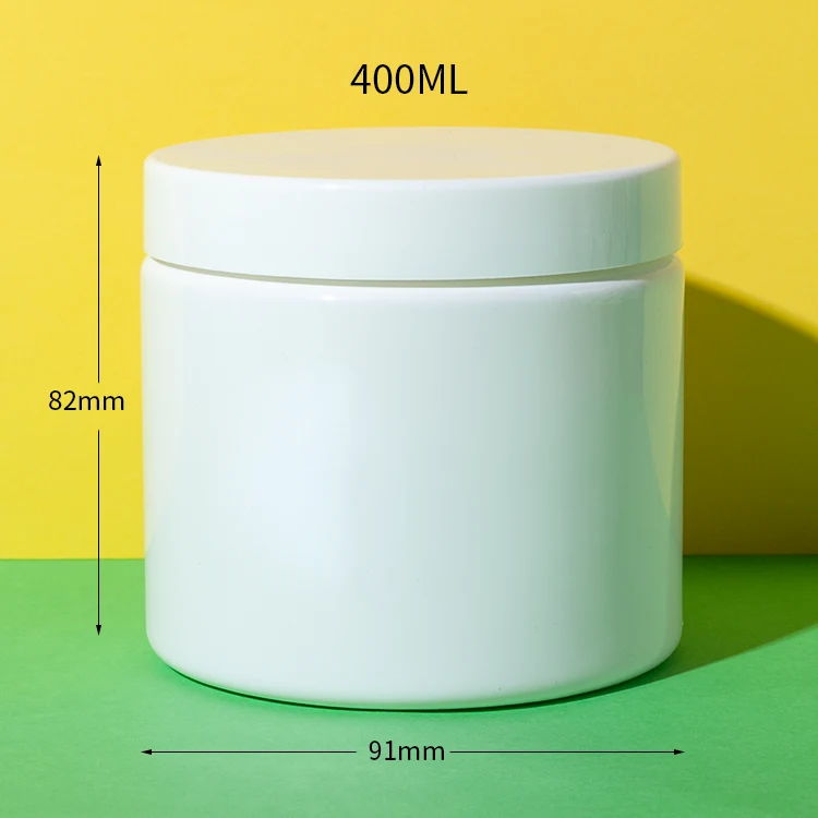 PET Plastic Hair Souffle Container 300ML 400ML - vista 3
