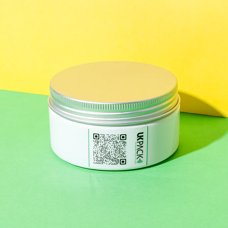 Tarro cosmético de PET con tapa de aluminio de 200 g, 300 g y 400 g – vista 8