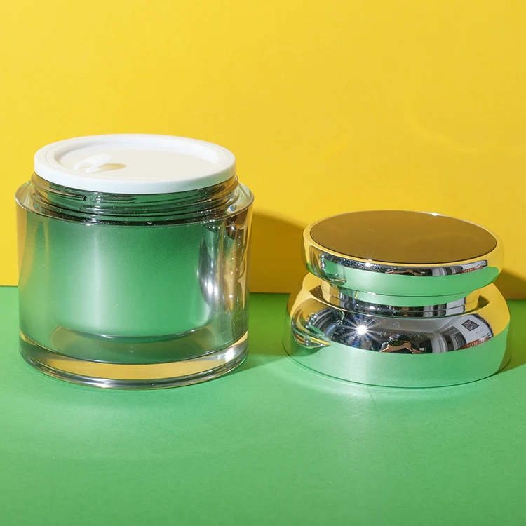 Tarro Redondo de Acrílico Metalizado para Cremas 30 g 50 g – vista 6