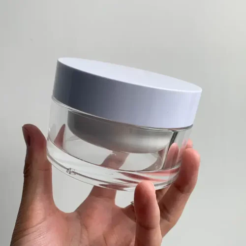 Tarros cosméticos acrílicos para crema de 100 ml - imagen 1