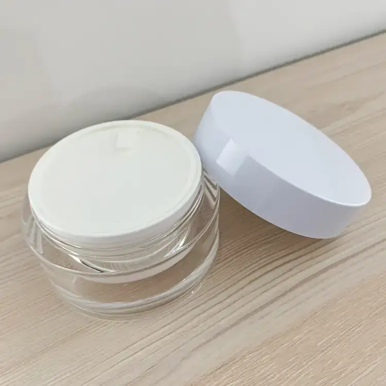 Tarros cosméticos acrílicos para crema de 100 ml - imagen 5
