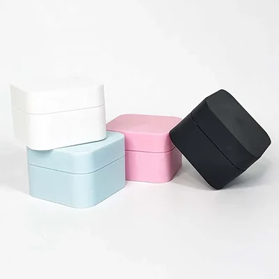 Tarros cosméticos cuadrados Tarros cosméticos cuadrados