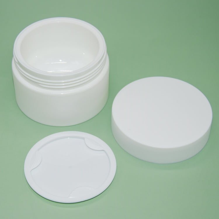Frosted PP Plastic China 4 oz Cosmetic Jars With Lids Wholesale - vista 2