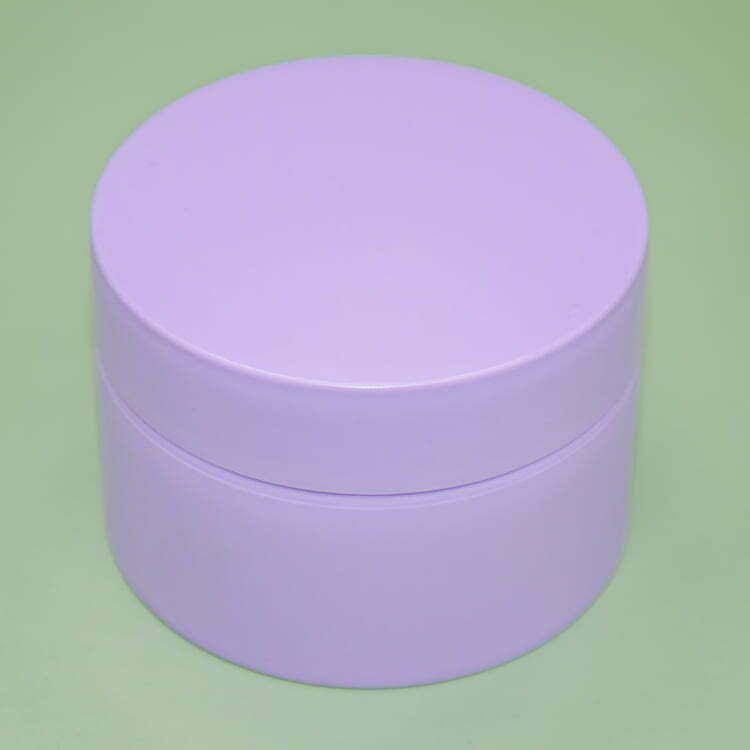 Frosted PP Plastic China 4 oz Cosmetic Jars With Lids Wholesale - vista 3