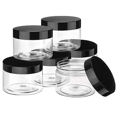 Tarros cosméticos transparentes Tarros cosméticos transparentes
