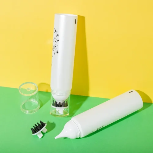 PE Plastic White Hair Gel Tube 150ML - vista 1