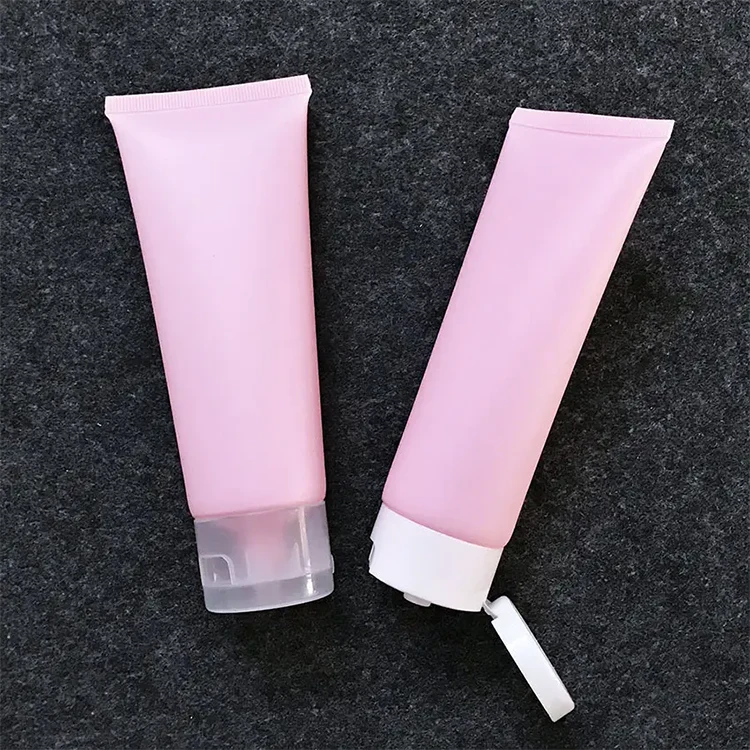 Plastic PE PCR Pink Comsetic Tube for Wholesale - vista 1