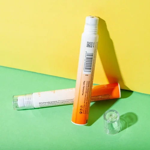 Tubo exprimible de bálsamo labial de 15 ml con bola metálica – vista 1