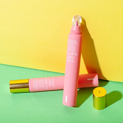 Tubo vacío de bálsamo labial de 15 ml con aplicador PETG – vista de producto