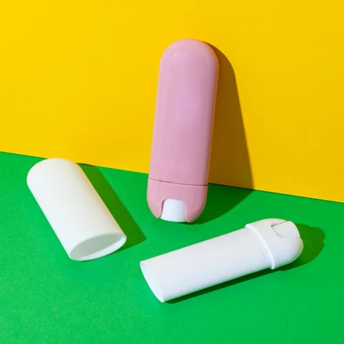 Tubos de bálsamo labial ovalados de PP de 5 ml – vista 1