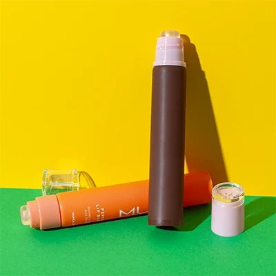 Tubos vacíos para bálsamo labial de 10 ml con silicona – vista de producto