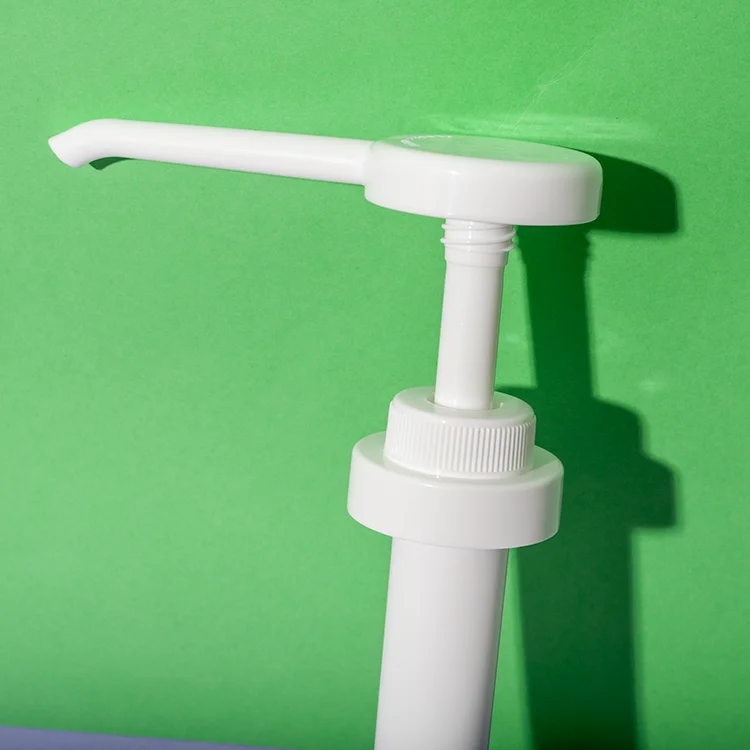 Bomba para envase de kétchup 43/400 de 15 ml y 30 ml — detalle del cuello