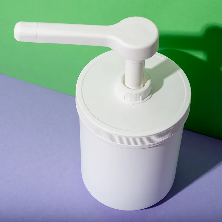 Bomba dosificadora de salsas de 15 ml con envase de PE de 1250 ml — detalle 6