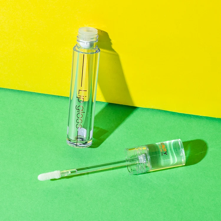 Vial transparente de PETG con aplicador doe-foot de 2,5 ml – imagen 1